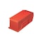 Global Industrial Storage Bin, Plastic, Red, 4 in H 269688RD - alternate 4